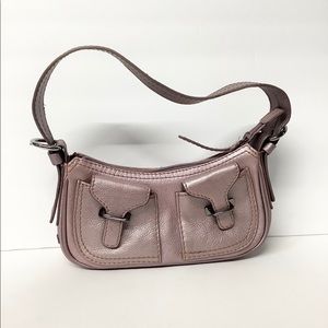 Kenneth Cole Reaction Leather Baguette Purse